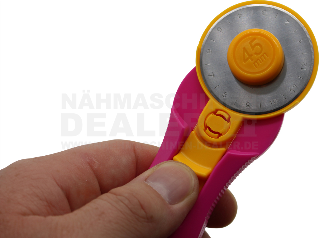 BabySnap Rollschneider 45mm pink (für Links + Rechtshändler)