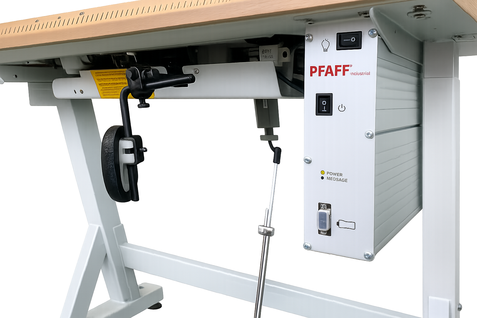 PFAFF 2081 – Leistungsstarker Schnellnäher mit Nadel- und Untertransport