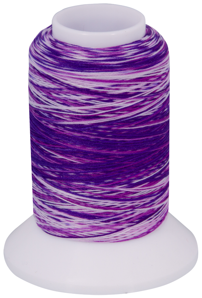 VA106 Baby Lock Bauschgarn 1000m Multicolor shades of purple