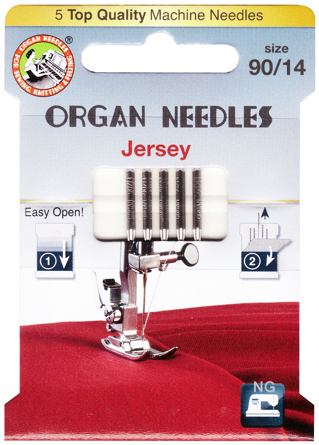 Organ Jersey Nadeln Stärke 90