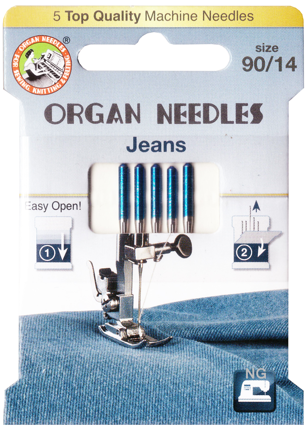 Organ Jeans Nadeln Stärke 90