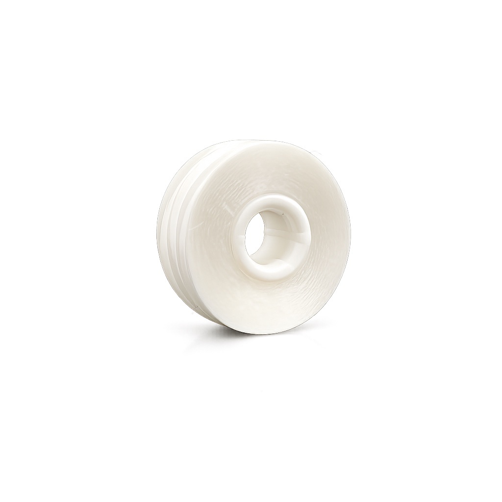 Bobbins 144 vorgespulte Unterfaden-Spulen Stickgarn – Weiß