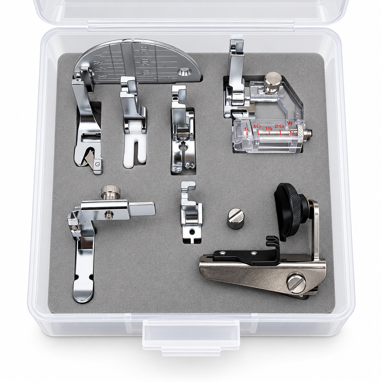 Bernette DIY Nähfuss Set b08 Straight Stitch