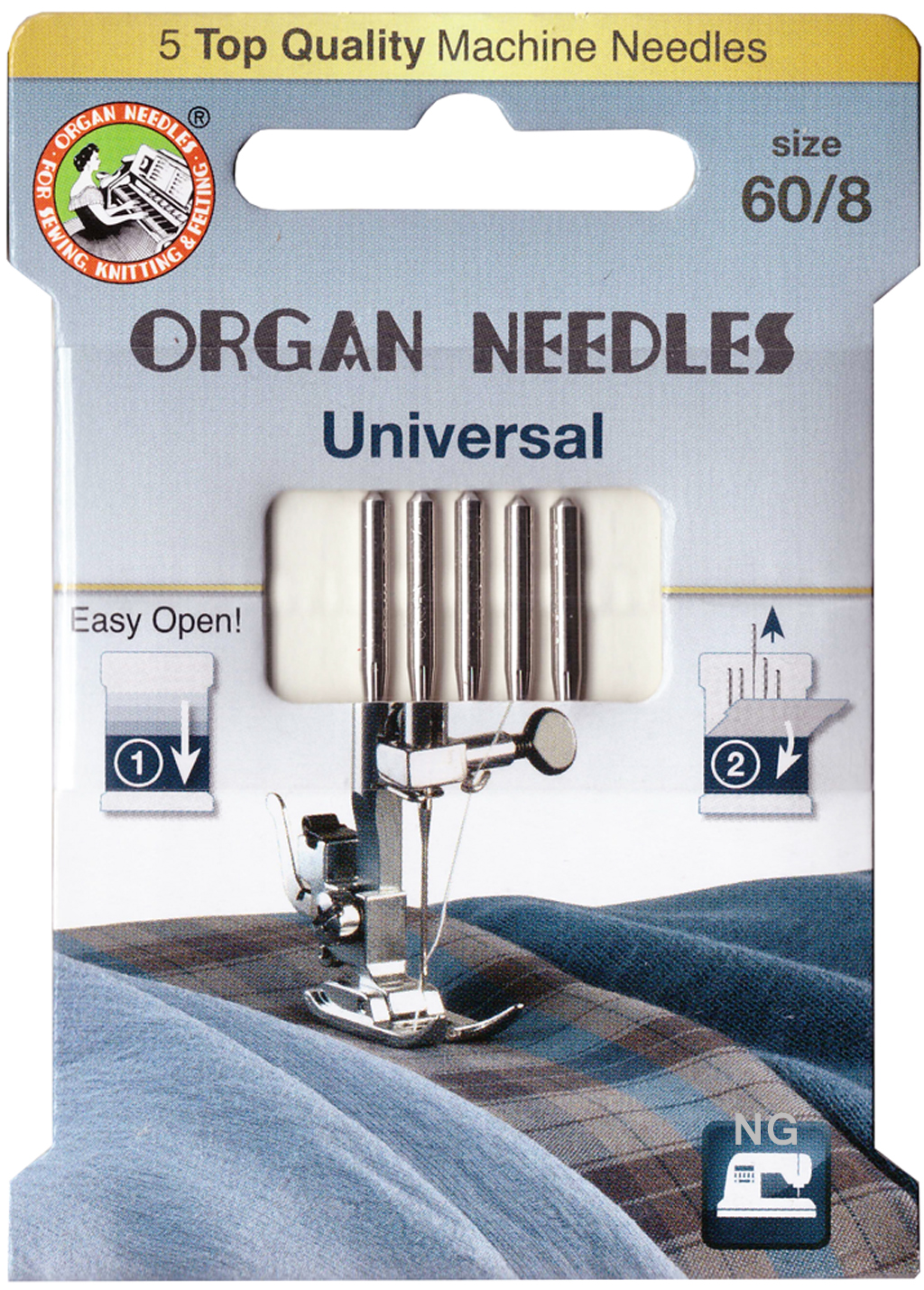 Organ Universal Nadeln Stärke 60