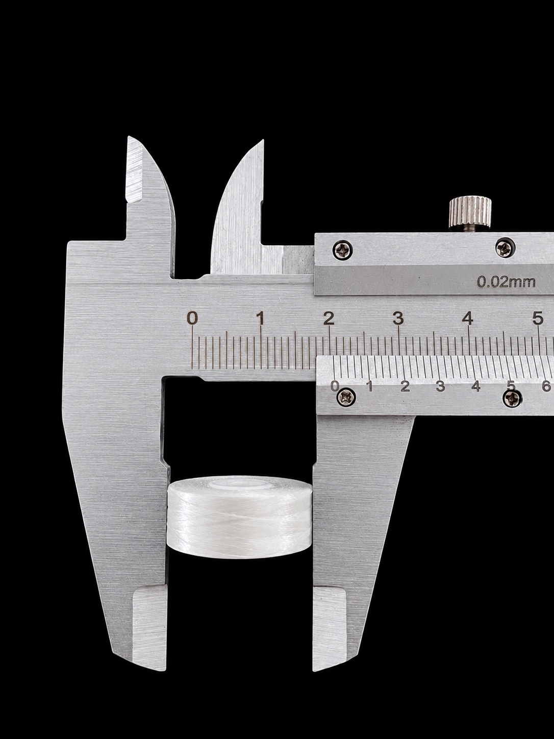 Bobbins 144 vorgespulte Unterfaden-Spulen Stickgarn – Weiß