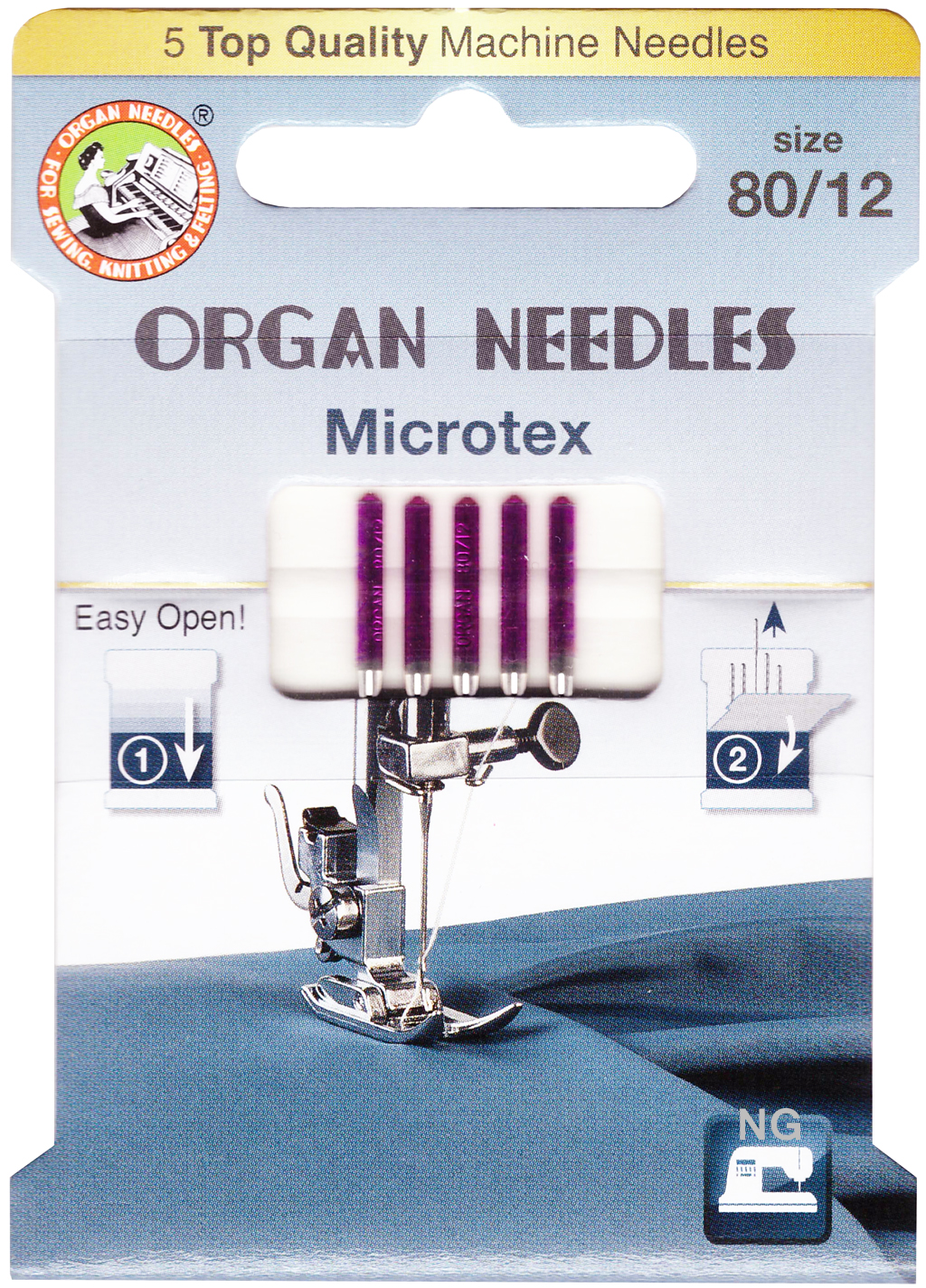 Organ Microtex Nadeln Stärke 80
