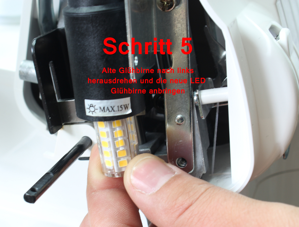 LED Glühbirne für Gritzner 788 Overlock