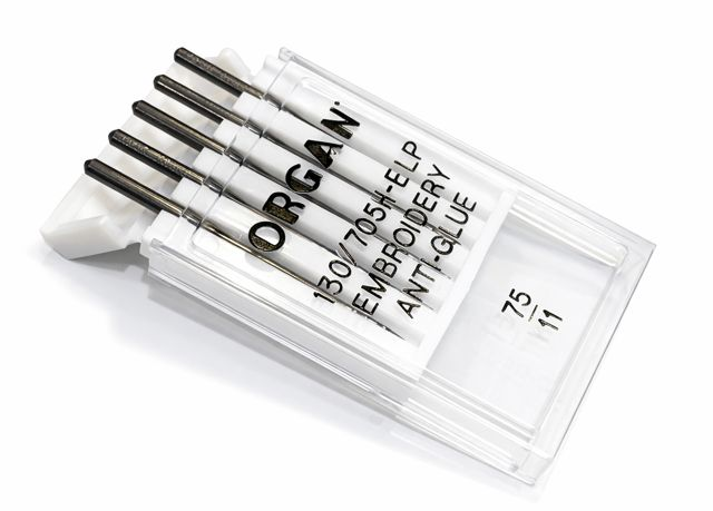 Organ Sticknadeln Anti-Glue Stärke  75-11 System 130/705 H-ELP (5 Nadeln)