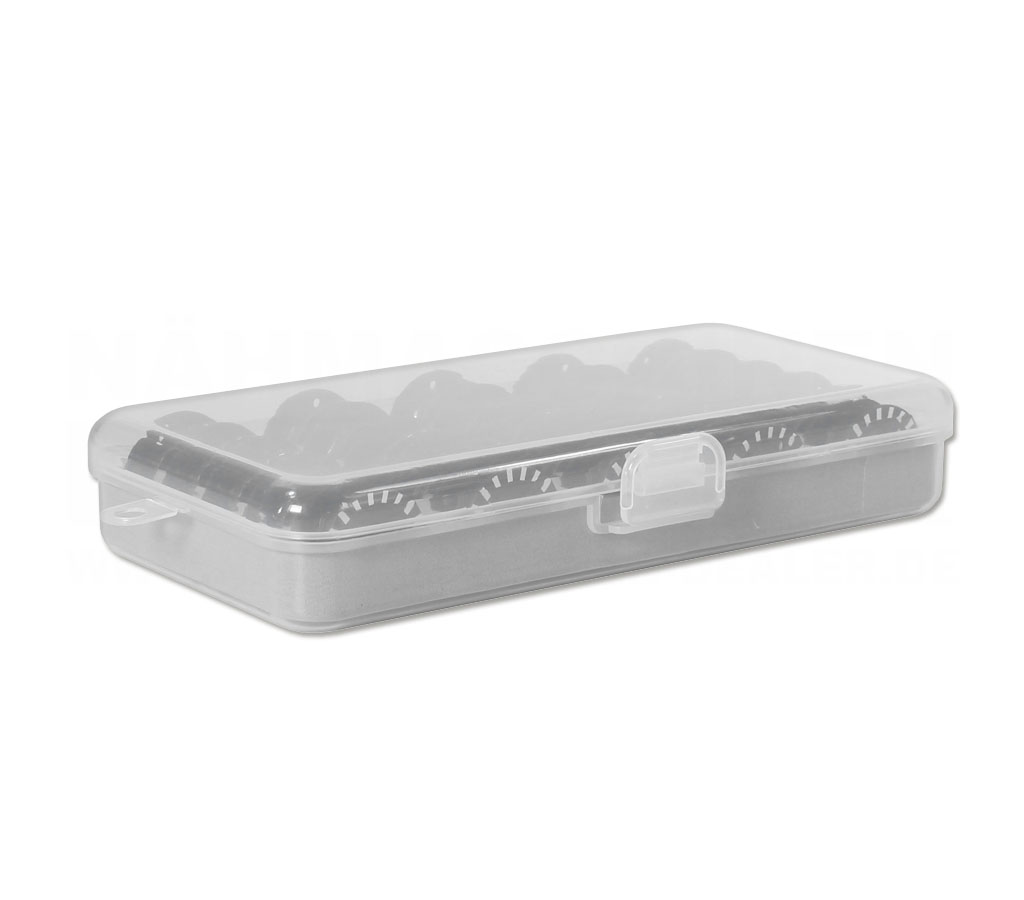 25 Spulen für Bernina 4er, 5er, 7er Serie inklusive Spulenbox 