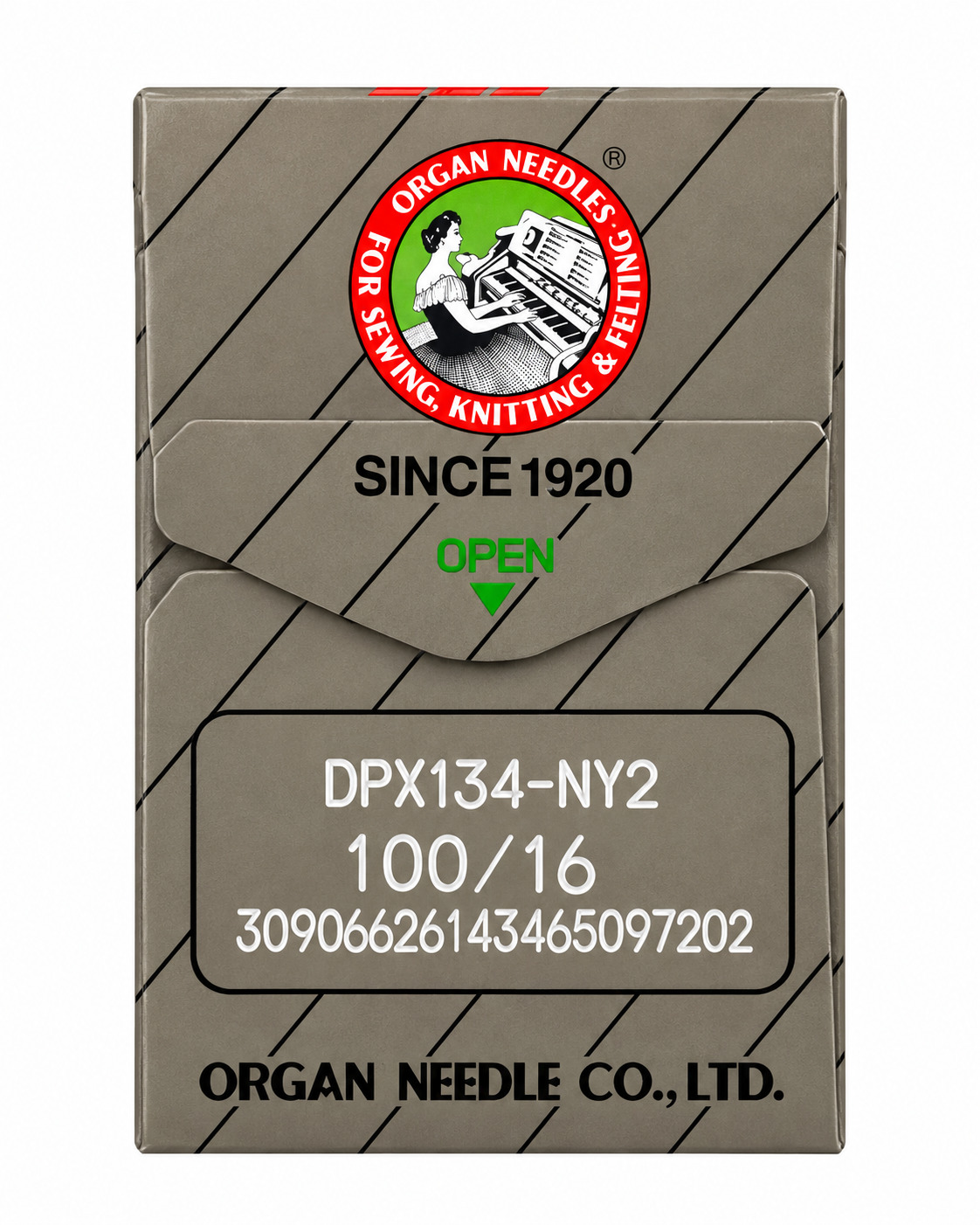 Organ Nadeln 134 R / RBM S / NY 2 / Stärke 100 / 10 Stück