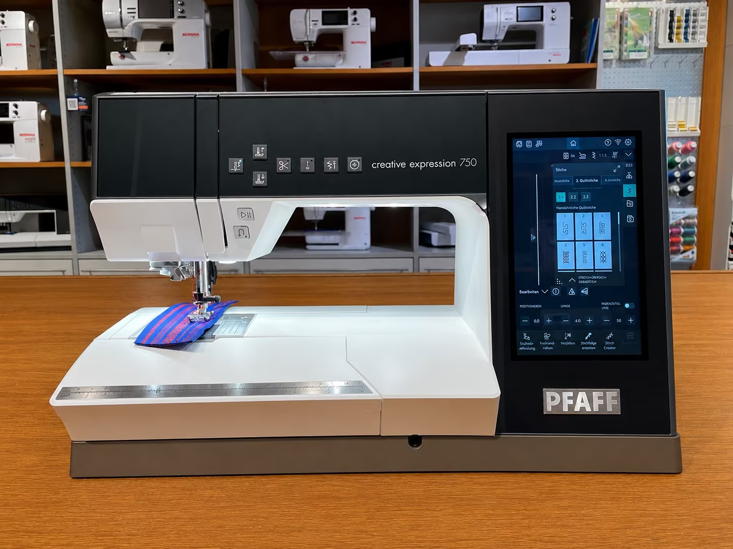 Pfaff creative expression 750 mit Stickmodul - gebraucht