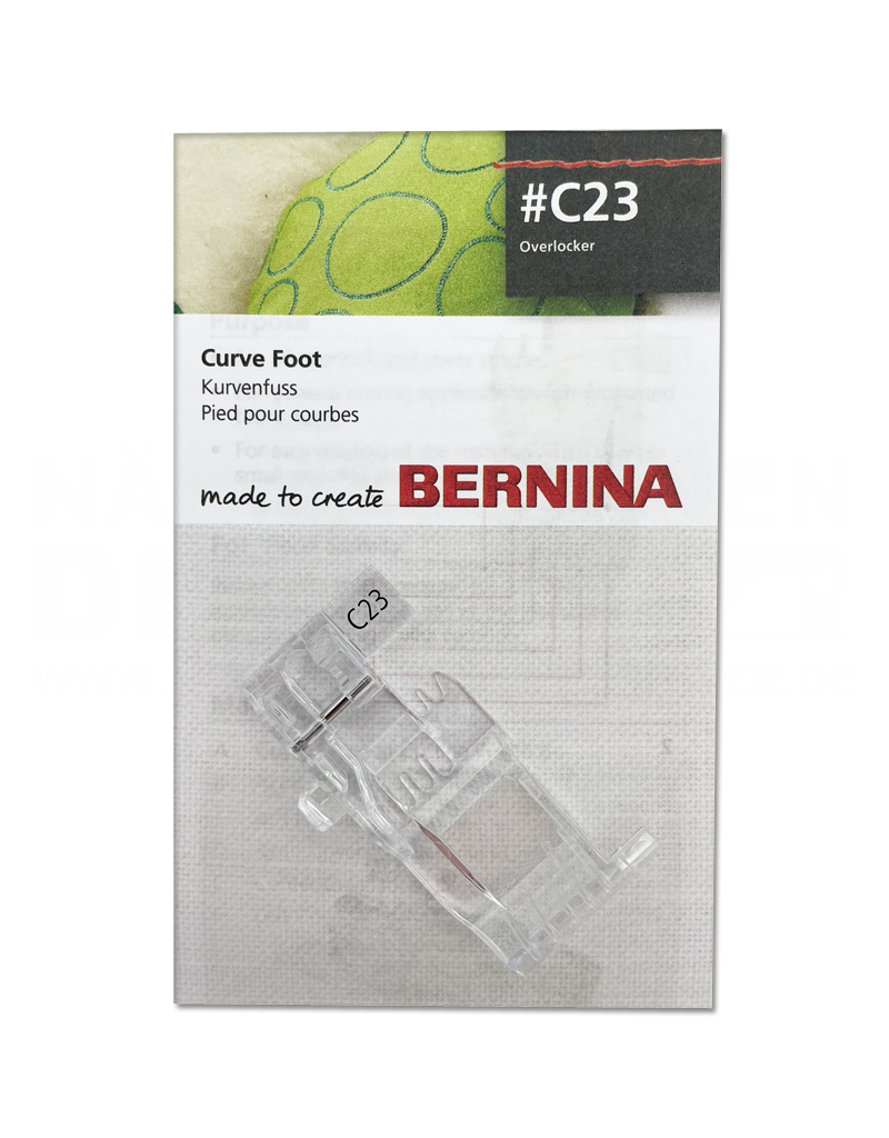 Bernina Kurvenfuß C23
