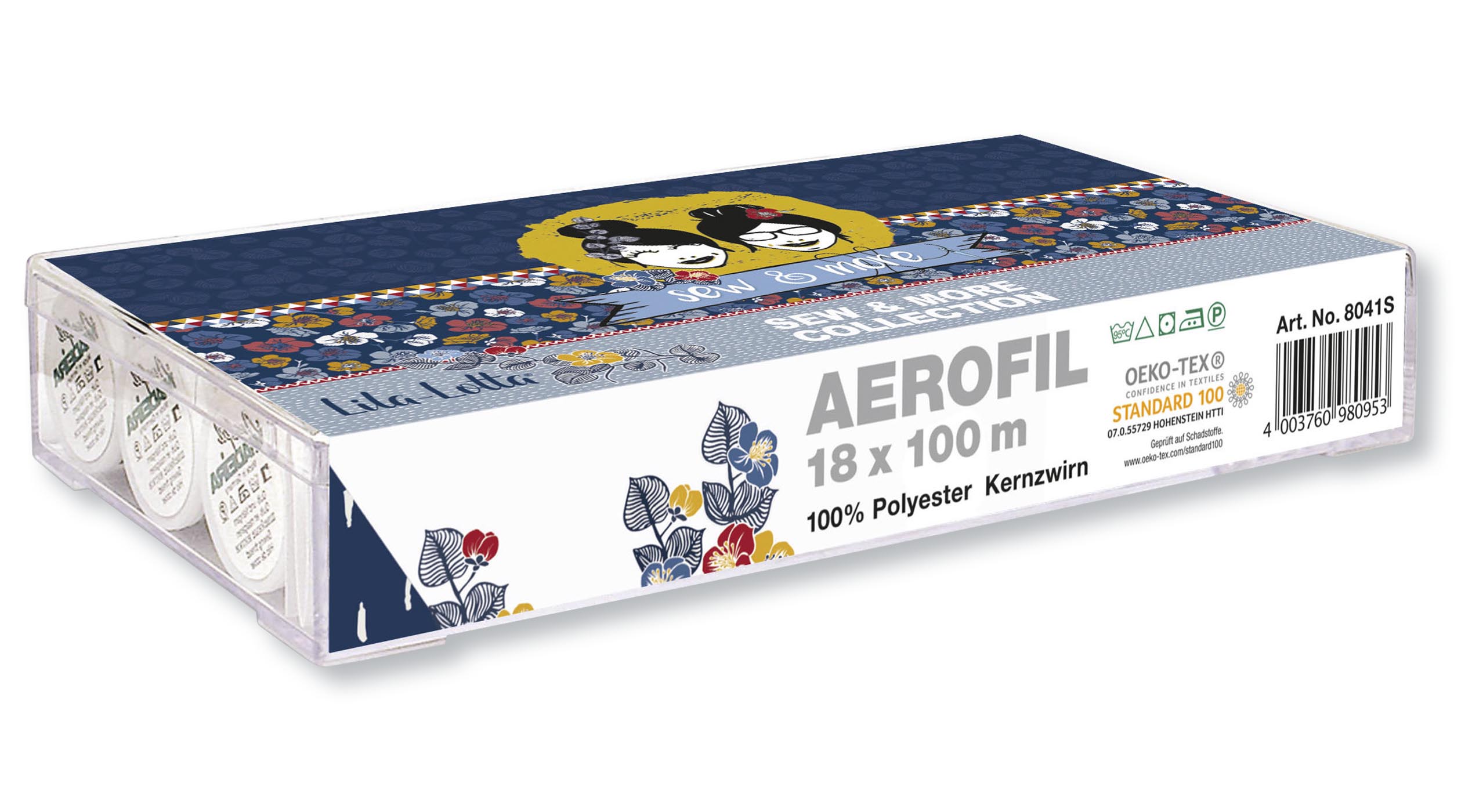 MADEIRA AEROFIL Garnbox by Lila-Lotta 18x100m