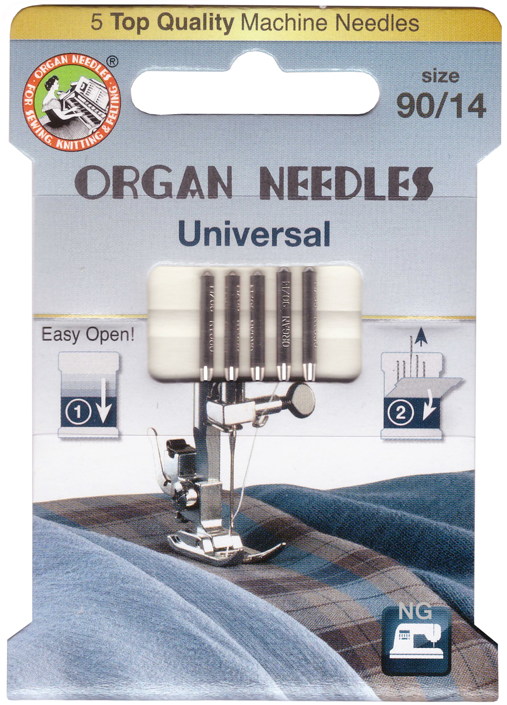 Organ Universal Nadeln Stärke 90