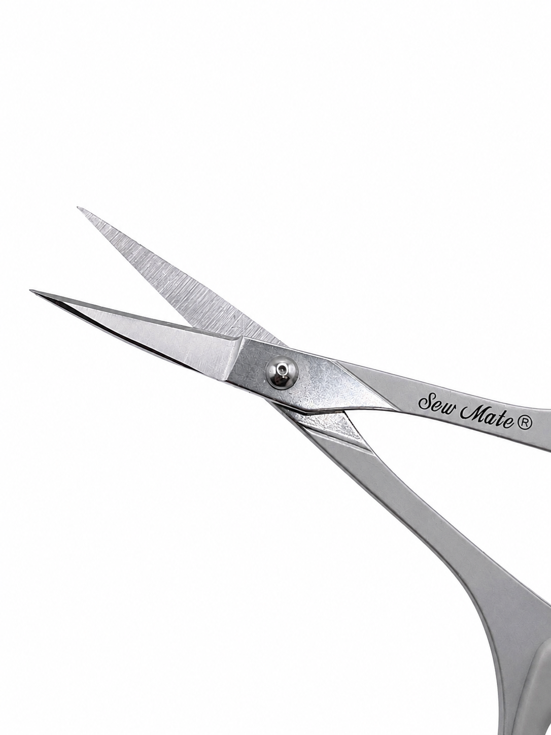 Sew Mate Stickschere (gebogene Spitze) ES-1081CB mit Soft-Touch-Griffen
