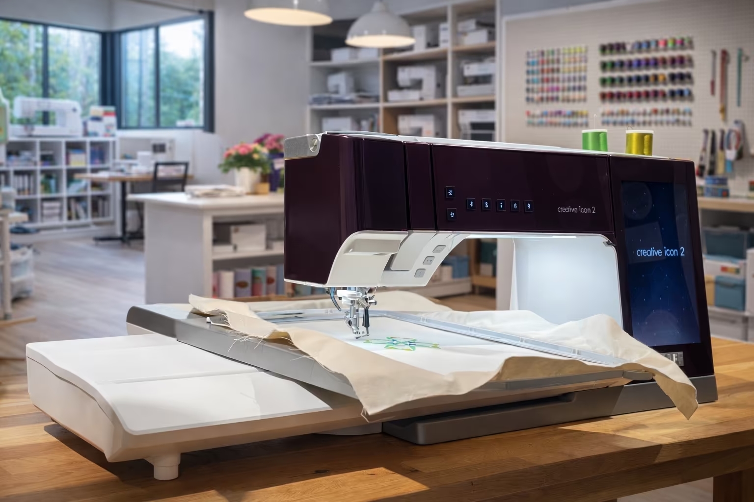 Pfaff creative icon 2 Näh- und Stickmaschine - Vorführmodell